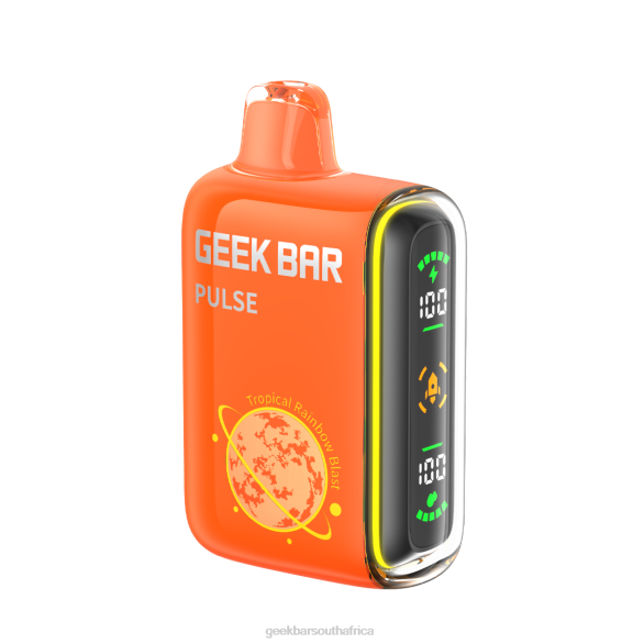 Geek Bar On Sale | Geek Bar Pulse 15K Disposable Vape Tropical Rainbow Blast V66465